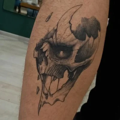 Sroka Złodziejka tattoo 021