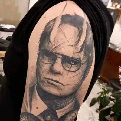 Sroka Złodziejka tattoo 031