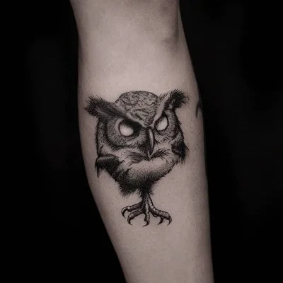 Sroka Złodziejka tattoo 040