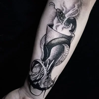 Sroka Złodziejka tattoo 042