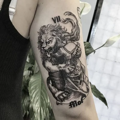 Sroka Złodziejka tattoo 043