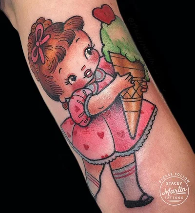 Stacey Martin tattoo 050