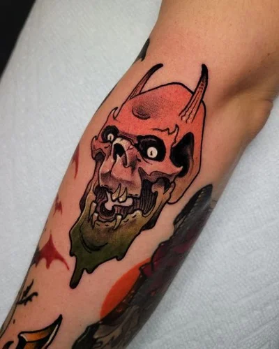 Stampy Goblyn tattoo 016