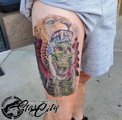 Star City Tattoo Expo tattoo 032