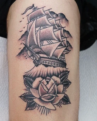 Stay Free Tattoo Berlin tattoo 017