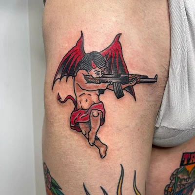 Old N’ Bold Tattoo Di Stefano Cimini tattoo 010