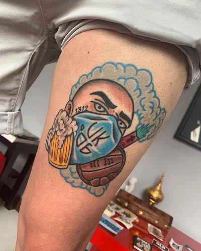 Old N’ Bold Tattoo Di Stefano Cimini tattoo 016