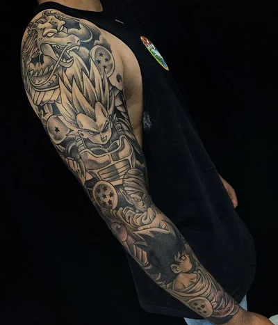 Steve Golden Triangle tattoo 014