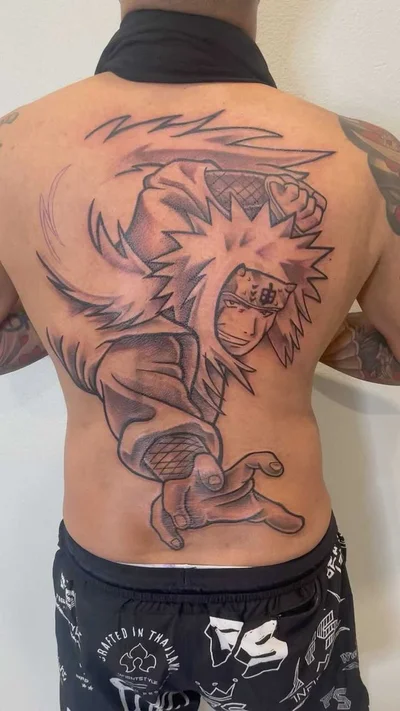 Steve Golden Triangle tattoo 018