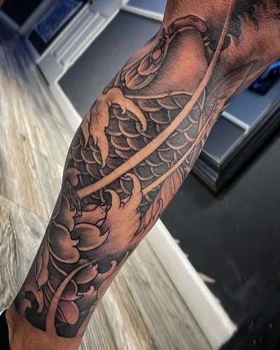 Steve Golden Triangle tattoo 031
