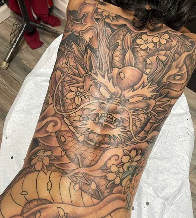 Steve Golden Triangle tattoo 036