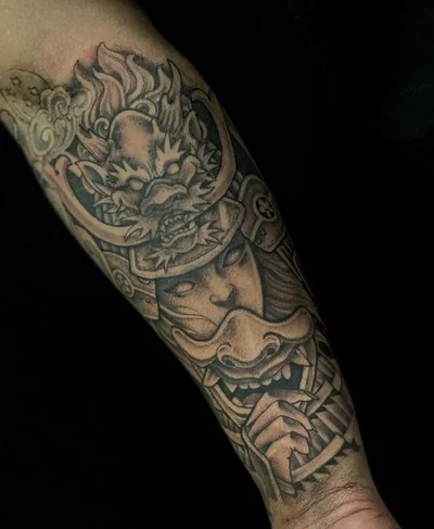 Steve Golden Triangle tattoo 037