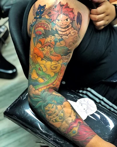 Steve Golden Triangle tattoo 046