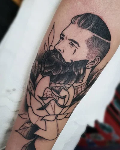 Steven Blance tattoo 049