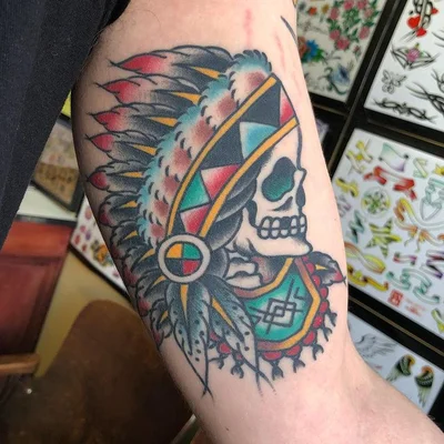 Steve Von Riepen tattoo 034