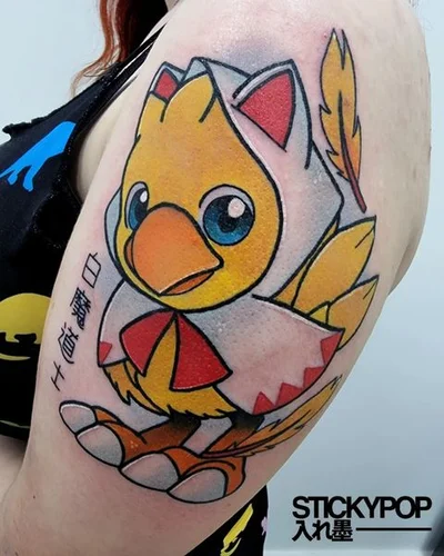 Sticky Pop tattoo 009