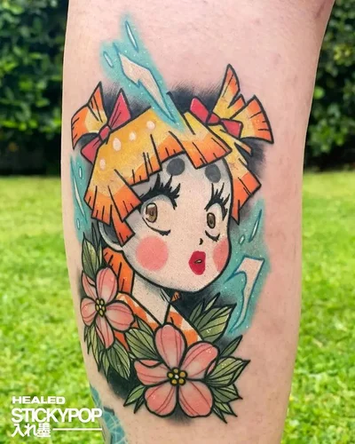 Sticky Pop tattoo 011