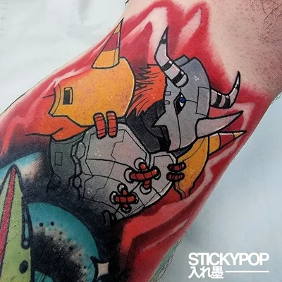 Sticky Pop tattoo 025