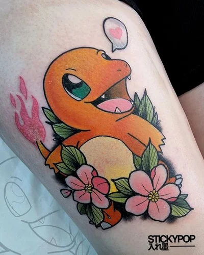 Sticky Pop tattoo 027