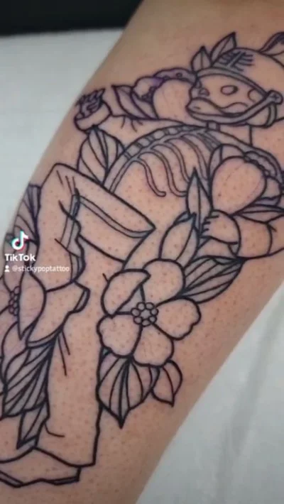Sticky Pop tattoo 046