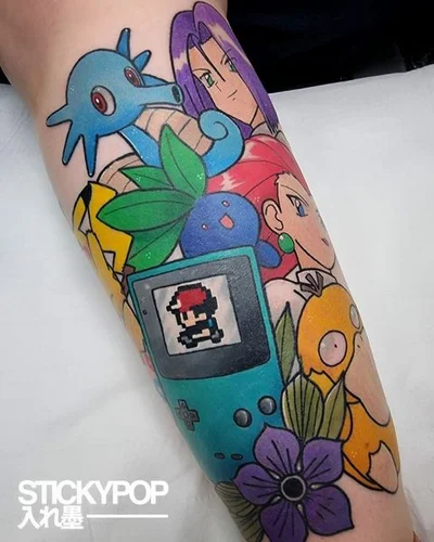 Sticky Pop tattoo 048