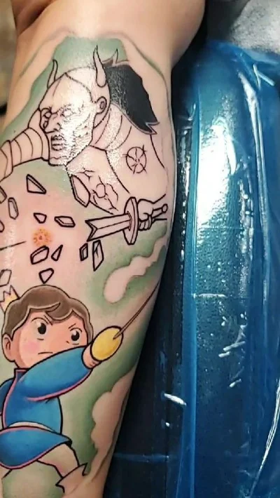 Anthony Stokes tattoo 042