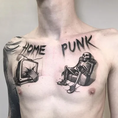 Strokin Work tattoo 007