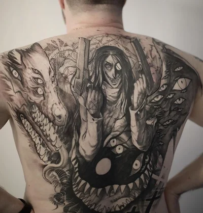Strokin Work tattoo 012