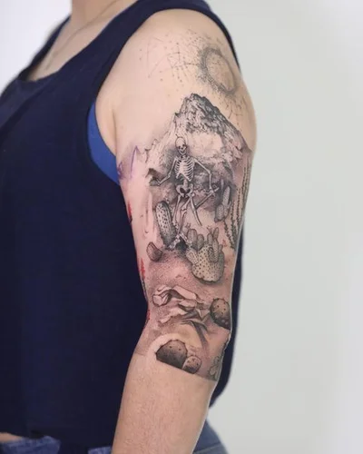 Strokin Work tattoo 014