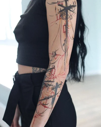 Strokin Work tattoo 024
