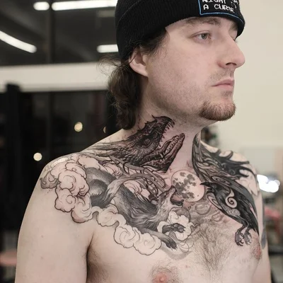 Strokin Work tattoo 043