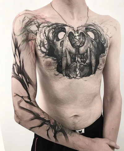 Strokin Work tattoo 048