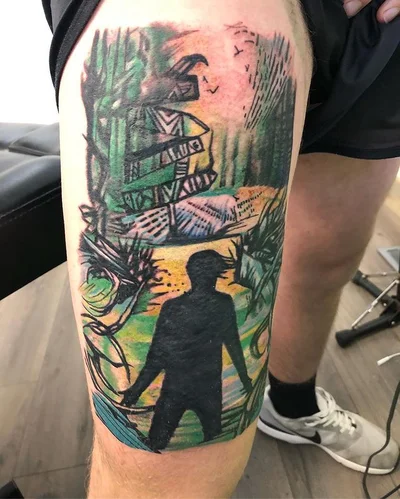 Stump tattoo 012