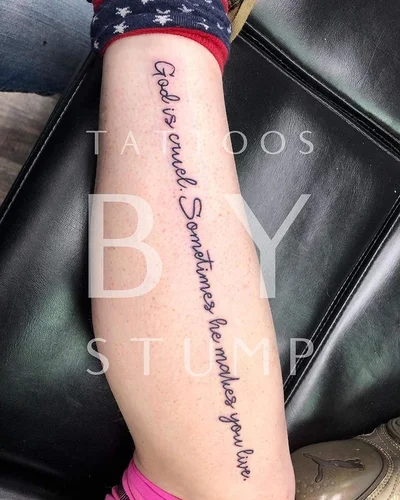 Stump tattoo 015