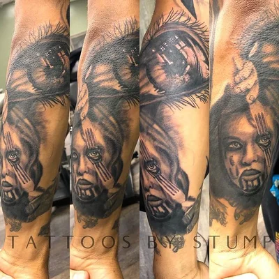Stump tattoo 028