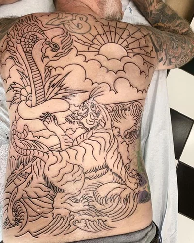 Michael Suarez tattoo 038