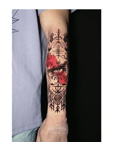 Lisa Simpson tattoo 009
