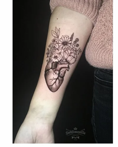 Lisa Simpson tattoo 010