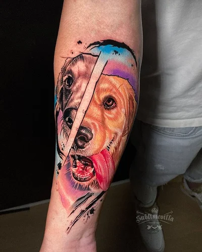Lisa Simpson tattoo 011