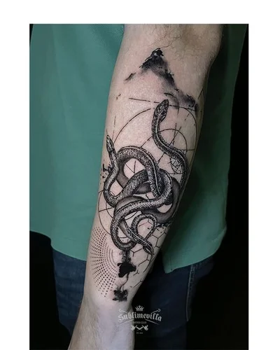 Lisa Simpson tattoo 016