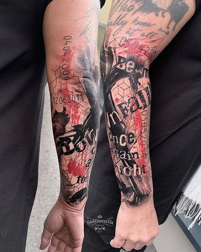 Lisa Simpson tattoo 020