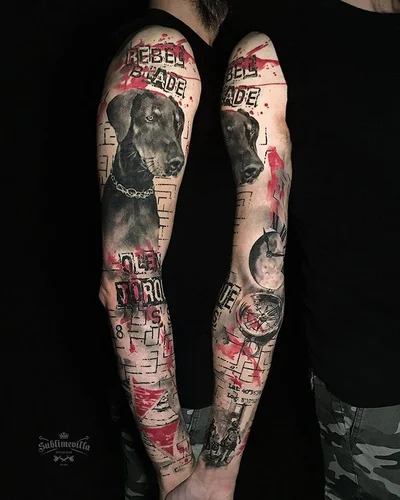 Lisa Simpson tattoo 026