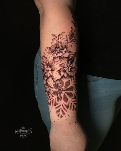 Lisa Simpson tattoo 034