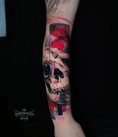 Lisa Simpson tattoo 036