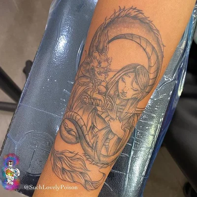 Lovely Poison Tattoos tattoo 022