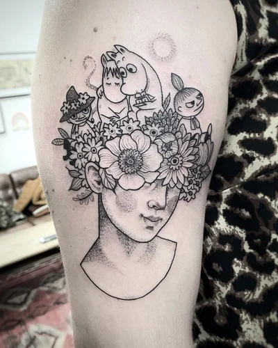 Susanne König tattoo 019