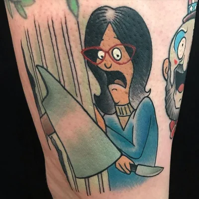 Ryan Ousley tattoo 022