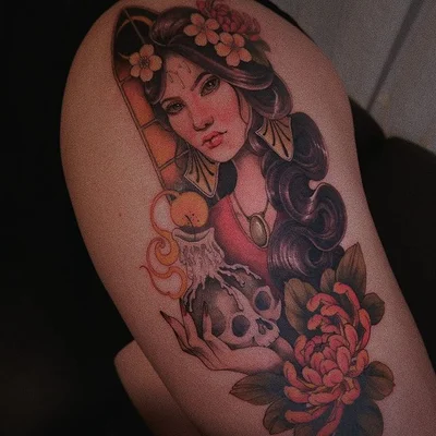 Maggie Sun tattoo 012