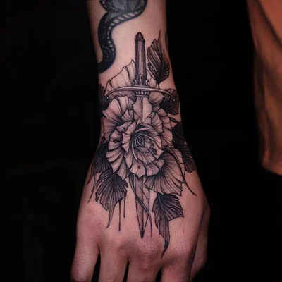 Swan tattoo 020