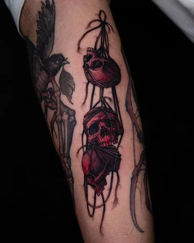 Swan tattoo 022